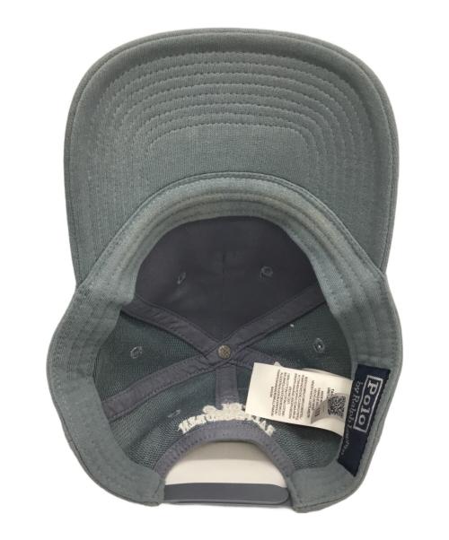 POLO RALPH LAUREN（ポロ・ラルフローレン）POLO RALPH LAUREN (ポロ・ラルフローレン) キャップ スカイブルーの古着・服飾アイテム