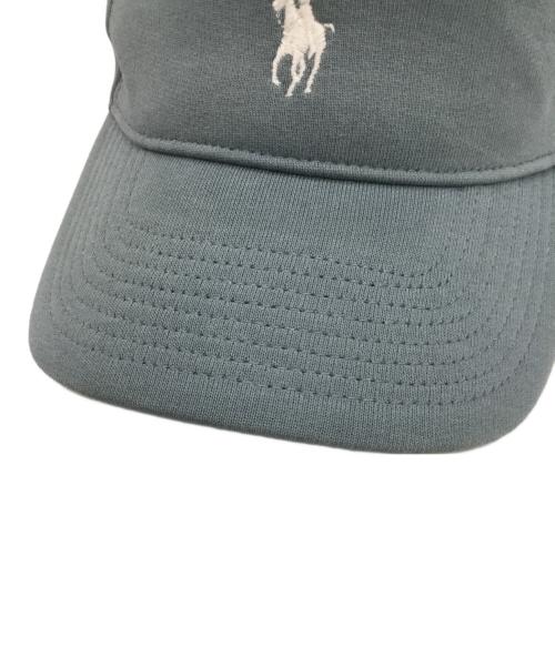 POLO RALPH LAUREN（ポロ・ラルフローレン）POLO RALPH LAUREN (ポロ・ラルフローレン) キャップ スカイブルーの古着・服飾アイテム