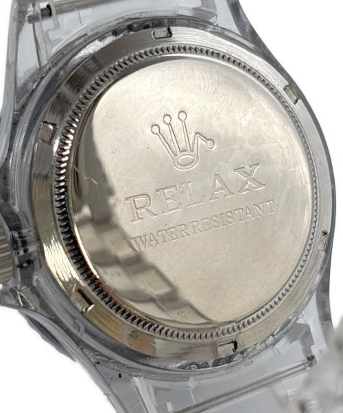 relax（リラックス）relax (リラックス) 腕時計 ブラックの古着・服飾アイテム