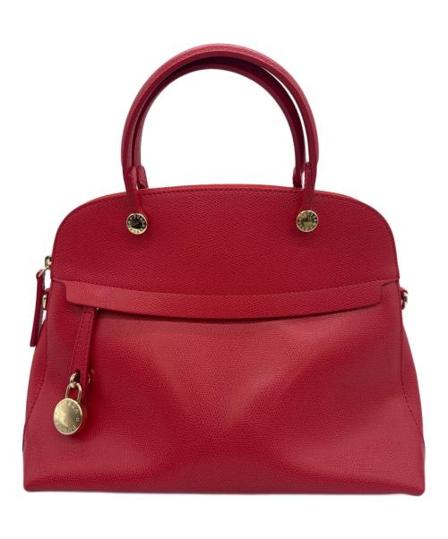 FURLA（フルラ）FURLA (フルラ) 2WAYショルダーバッグ レッドの古着・服飾アイテム