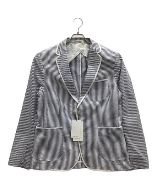 ZARA MAN（ザラ マン）ZARA MAN (ザラ マン) ジャケット ブルー×ホワイト サイズ:EUR54 未使用品の古着・服飾アイテム