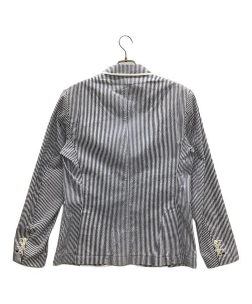 ZARA MAN（ザラ マン）ZARA MAN (ザラ マン) ジャケット ブルー×ホワイト サイズ:EUR54 未使用品の古着・服飾アイテム