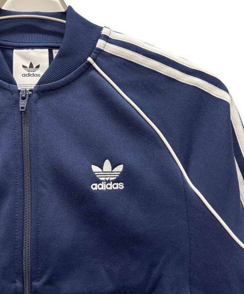 adidas（アディダス）adidas (アディダス) トラックジャケット ネイビー×ホワイト サイズ:Sの古着・服飾アイテム
