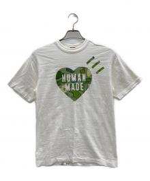 HUMAN MADE×KAWS（ヒューマンメイド×カウズ）の古着「グラフィック Tシャツ」｜ホワイト×グリーン