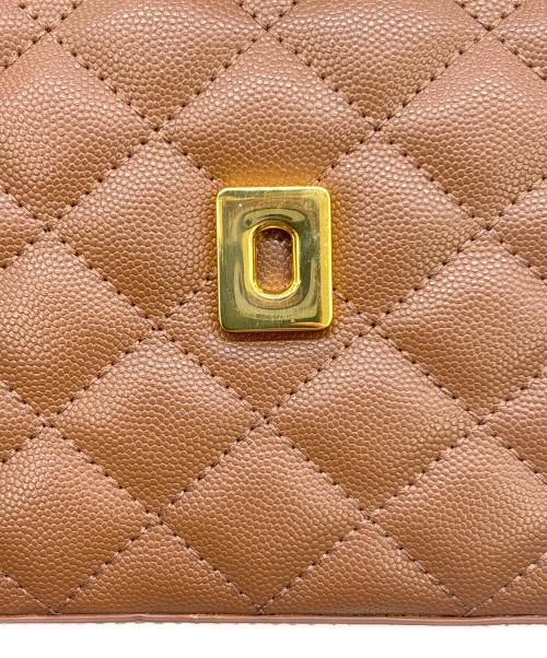 CHARLES & KEITH（チャールズアンドキース）CHARLES & KEITH (チャールズ＆キース) トップハンドルバッグ ブラウンの古着・服飾アイテム