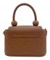 CHARLES & KEITH (チャールズ＆キース) トップハンドルバッグ ブラウン：4000円