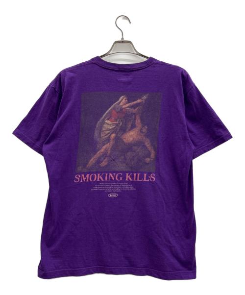 #FR2（エフアールツー）#FR2 (エフアールツー) バックプリント パープル サイズ:Lの古着・服飾アイテム