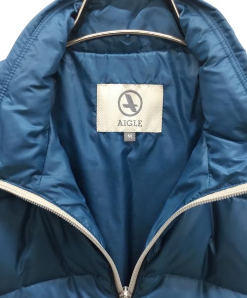 AIGLE（エーグル）AIGLE (エーグル) ダウンジャケット グリーン サイズ:Mの古着・服飾アイテム