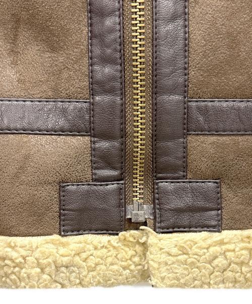 ALPHA INDUSTRIES（アルファインダストリーズ）ALPHA INDUSTRIES (アルファインダストリーズ) B-3 フライトジャケット ブラウン サイズ:Lの古着・服飾アイテム