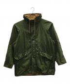 Timberlandティンバーランド）の古着「ミリタリーライク ハーフコート」｜グリーン
