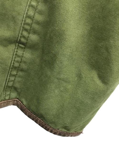 Timberland（ティンバーランド）Timberland (ティンバーランド) ミリタリーライク ハーフコート グリーン サイズ:Lの古着・服飾アイテム