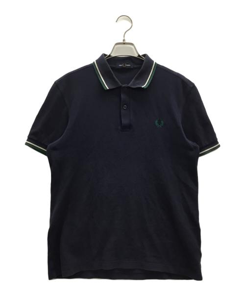 FRED PERRY（フレッドペリー）FRED PERRY (フレッドペリー) ポロシャツ ネイビー サイズ:Mの古着・服飾アイテム