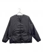 BEAMS Lights×TAIONビームスライト×タイオン）の古着「リバーシブルチャイナダウンジャケット」｜ブラック