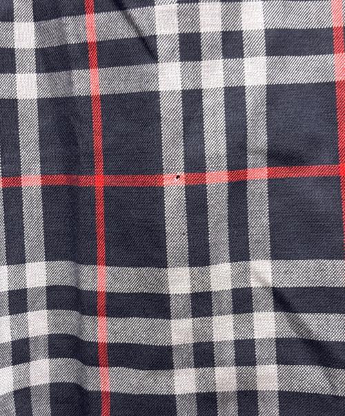 Burberry's（バーバリーズ）Burberry's (バーバリーズ) キュロットスカート ネイビー×レッド サイズ:Lの古着・服飾アイテム