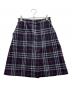 Burberry's（バーバリーズ）の古着「キュロットスカート」｜ネイビー×レッド
