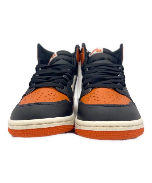 NIKE（ナイキ）NIKE (ナイキ) AIR JORDAN1 OG オレンジ×ブラック サイズ:28 未使用品の古着・服飾アイテム