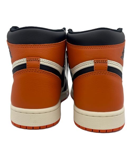NIKE（ナイキ）NIKE (ナイキ) AIR JORDAN1 OG オレンジ×ブラック サイズ:28 未使用品の古着・服飾アイテム