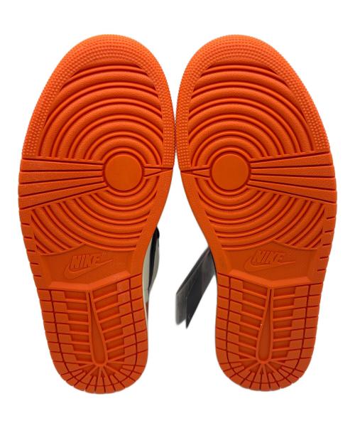 NIKE（ナイキ）NIKE (ナイキ) AIR JORDAN1 OG オレンジ×ブラック サイズ:28 未使用品の古着・服飾アイテム