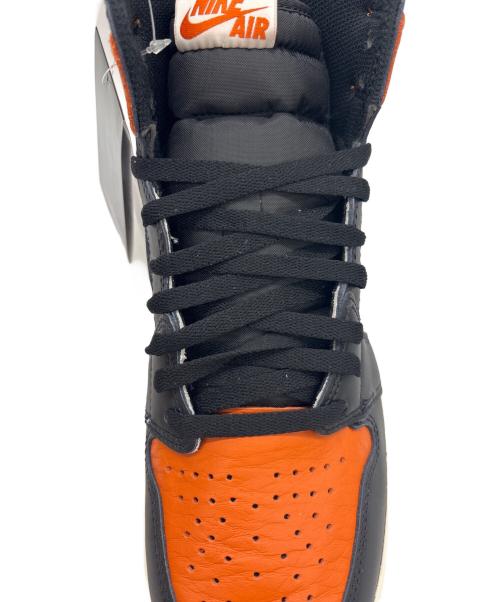 NIKE（ナイキ）NIKE (ナイキ) AIR JORDAN1 OG オレンジ×ブラック サイズ:28 未使用品の古着・服飾アイテム