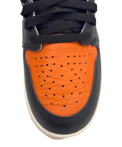 NIKE（ナイキ）NIKE (ナイキ) AIR JORDAN1 OG オレンジ×ブラック サイズ:28 未使用品の古着・服飾アイテム
