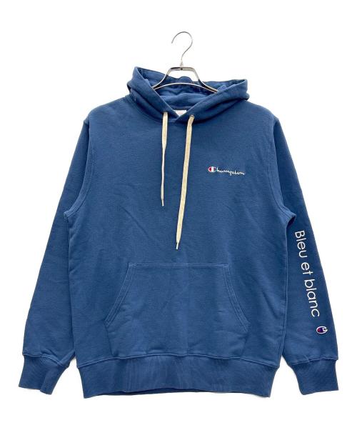 Champion（チャンピオン）Champion (チャンピオン) TK TAKEO KIKUCHI (ティーケー タケオキクチ) パーカー ブルー サイズ:XL 未使用品の古着・服飾アイテム