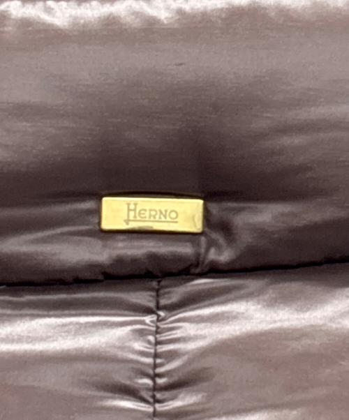 HERNO（ヘルノ）HERNO (ヘルノ) ダウンジャケット ブラウン サイズ:44の古着・服飾アイテム