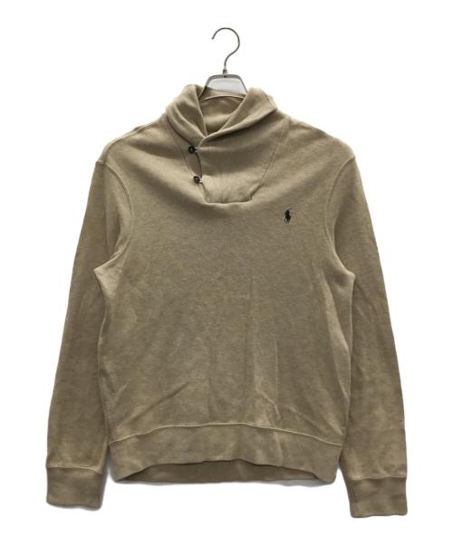 POLO RALPH LAUREN（ポロ・ラルフローレン）POLO RALPH LAUREN (ポロ・ラルフローレン) スウェット ベージュ サイズ:Lの古着・服飾アイテム