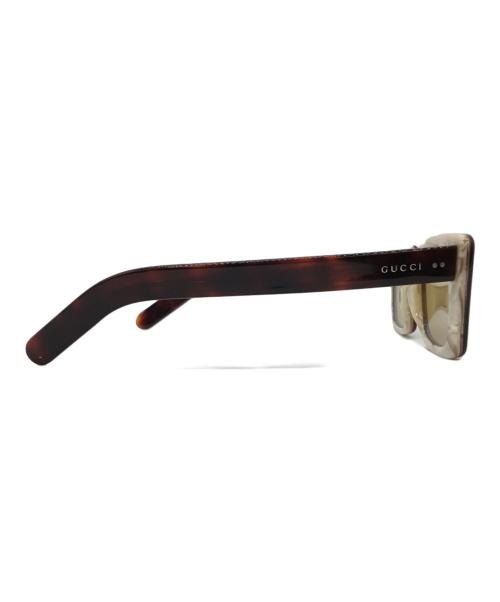 GUCCI（グッチ）GUCCI (グッチ) スクエアサングラス サイズ:52□23-155の古着・服飾アイテム