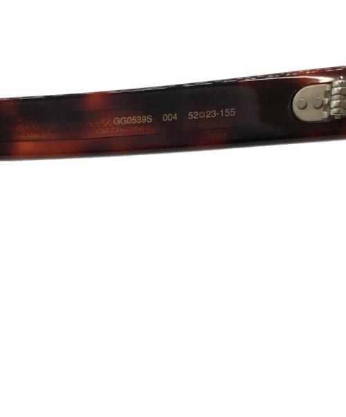 GUCCI（グッチ）GUCCI (グッチ) スクエアサングラス サイズ:52□23-155の古着・服飾アイテム