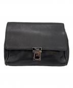 Salvatore Ferragamoサルヴァトーレ フェラガモ）の古着「セカンドバッグ」｜ブラック