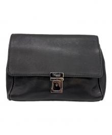 Salvatore Ferragamo（サルヴァトーレ フェラガモ）の古着「セカンドバッグ」｜ブラック