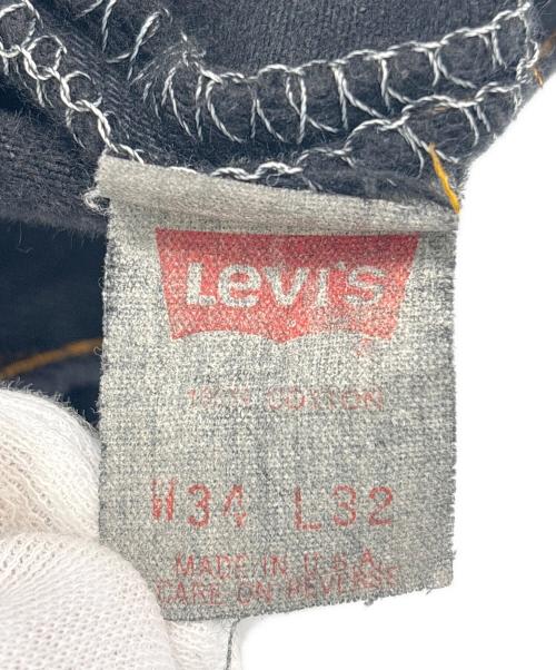 LEVI'S（リーバイス）LEVI'S (リーバイス) ブラックジーンズ インディゴ サイズ:34の古着・服飾アイテム