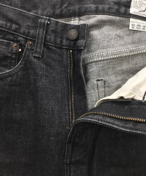 orSlow（オアスロウ）orSlow (オアスロウ) デニムパンツ ブラック サイズ:Sの古着・服飾アイテム