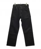 orSlowオアスロウ）の古着「ペインターパンツ」｜ブラック