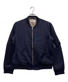Stevenson Overall Co.（スティーブンソンオーバーオール）の古着「MA-1ジャケット」｜ネイビー