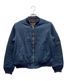 Stevenson Overall Co.（スティーブンソンオーバーオール）の古着「MA-1ジャケット」｜ネイビー