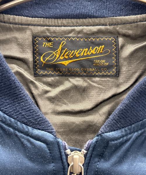 Stevenson Overall Co.（スティーブンソンオーバーオール）Stevenson Overall Co. (スティーブンソンオーバーオール) MA-1ジャケット ネイビー サイズ:36の古着・服飾アイテム