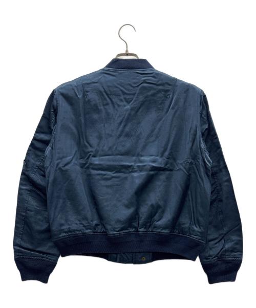 Stevenson Overall Co.（スティーブンソンオーバーオール）Stevenson Overall Co. (スティーブンソンオーバーオール) MA-1ジャケット ネイビー サイズ:36の古着・服飾アイテム