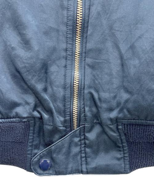 Stevenson Overall Co.（スティーブンソンオーバーオール）Stevenson Overall Co. (スティーブンソンオーバーオール) MA-1ジャケット ネイビー サイズ:36の古着・服飾アイテム