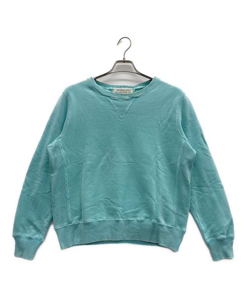 REMI RELIEF（レミレリーフ）REMI RELIEF (レミレリーフ) ダメージ加工スウェット スカイブルー サイズ:Sの古着・服飾アイテム