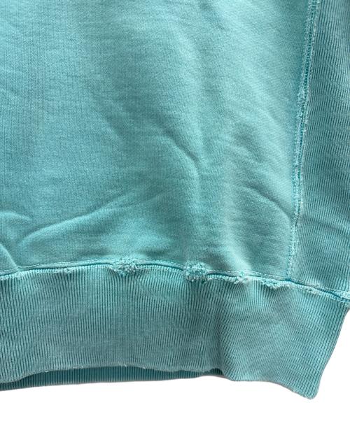 REMI RELIEF（レミレリーフ）REMI RELIEF (レミレリーフ) ダメージ加工スウェット スカイブルー サイズ:Sの古着・服飾アイテム
