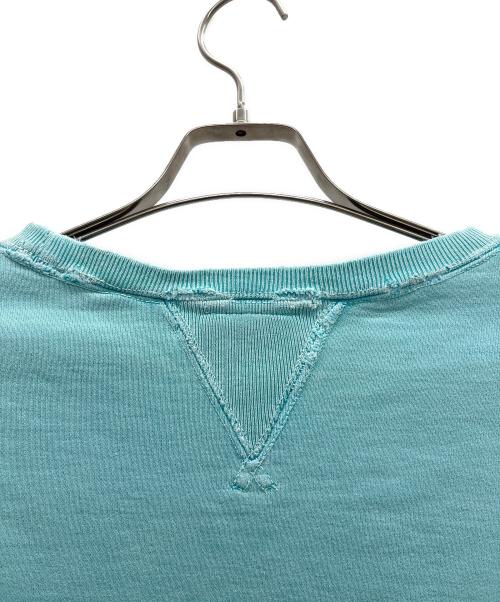 REMI RELIEF（レミレリーフ）REMI RELIEF (レミレリーフ) ダメージ加工スウェット スカイブルー サイズ:Sの古着・服飾アイテム