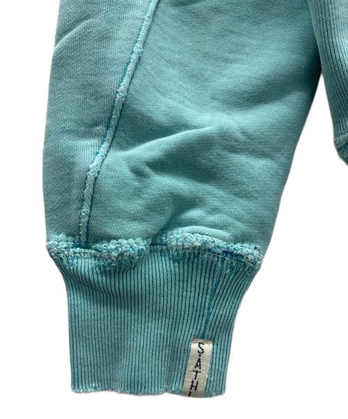 REMI RELIEF（レミレリーフ）REMI RELIEF (レミレリーフ) ダメージ加工スウェット スカイブルー サイズ:Sの古着・服飾アイテム