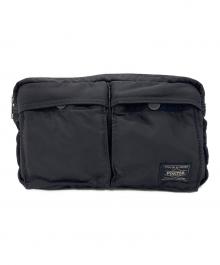 PORTER（ポーター）の古着「ウエストバッグ」｜ブラック