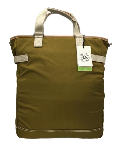 Kipling（キプリング）Kipling (キプリング) 2WAYトートーバッグ ブラウン 未使用品の古着・服飾アイテム