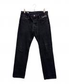 LEVI'S PReMIUM×WASTED YOUTHリーバイス プレミアム×ウェイステッドユース）の古着「ブラックデニム」