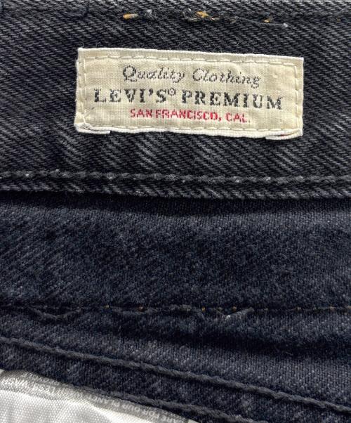 LEVI'S PReMIUM（リーバイス プレミアム）LEVI'S PReMIUM (リーバイス プレミアム) WASTED YOUTH (ウエステッド ユース) ブラックデニム サイズ:33の古着・服飾アイテム