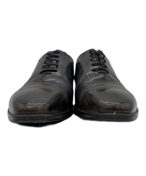 ZUO（-）ZUO (-) ドレスシューズ グレー サイズ:25の古着・服飾アイテム