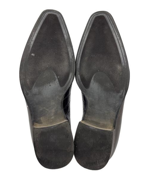 ZUO（-）ZUO (-) ドレスシューズ グレー サイズ:25の古着・服飾アイテム