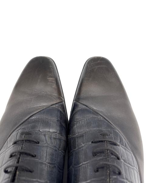 ZUO（-）ZUO (-) ドレスシューズ グレー サイズ:25の古着・服飾アイテム